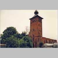111-1470 Wehlau 1997, Jakobi-Kirche mit 1995 erneuertem Turmdach.jpg
